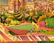 琼 米罗 : Montroig, Village and Church